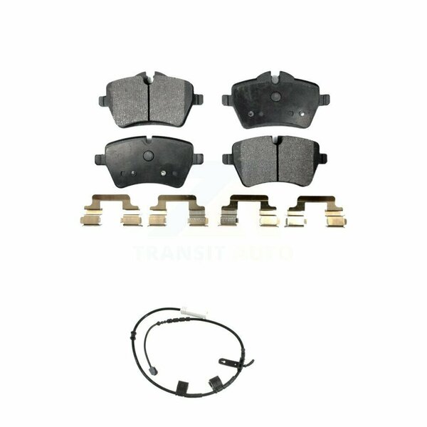 Transit Auto Front Ceramic Brake Pad & Wear Sensor Kit For Mini Cooper With 294mm Diameter Rotor KTW-100107